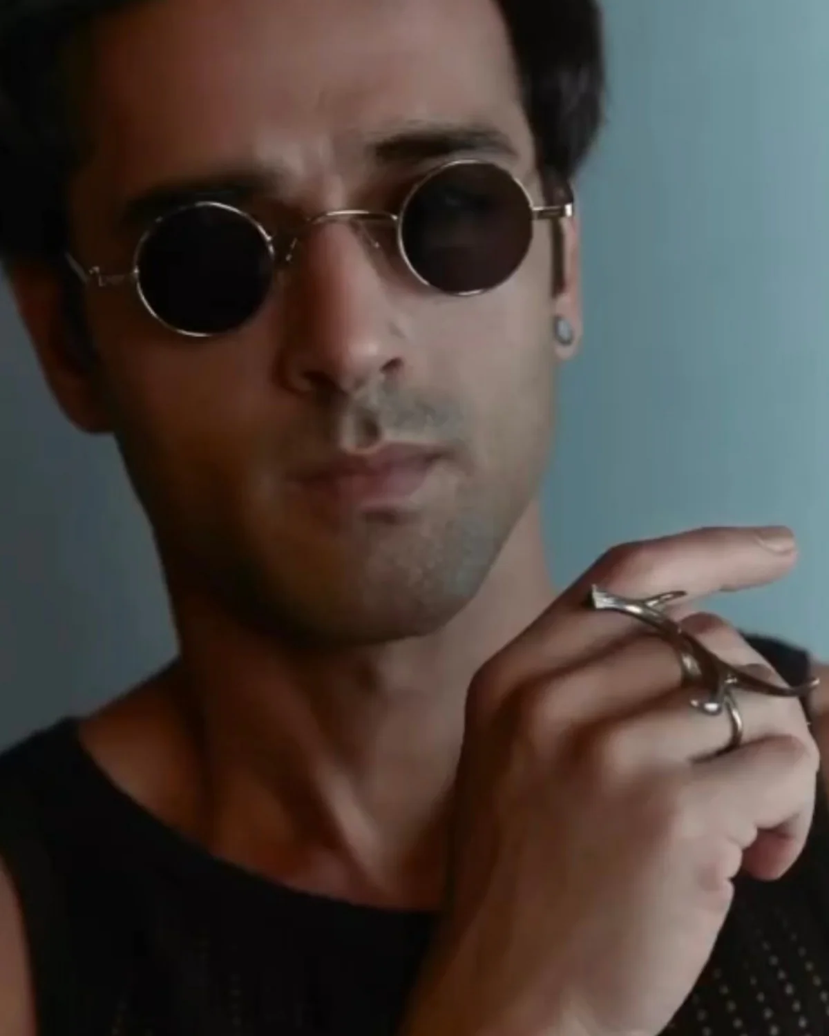 Crystal Hoop Earrings